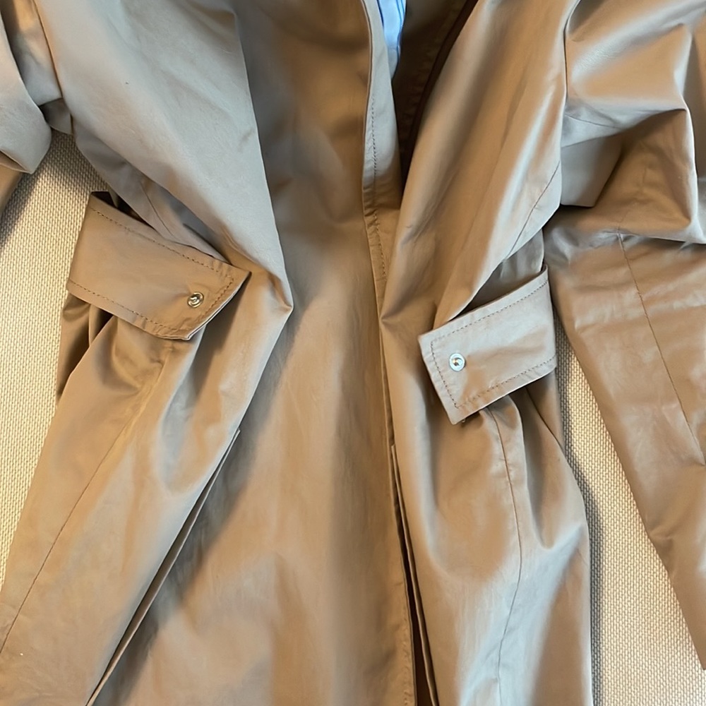 Maje beige tie up trench coat *read* - Picture 6 of 6